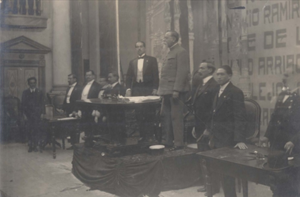 Carranza promulgó la ley en 1917