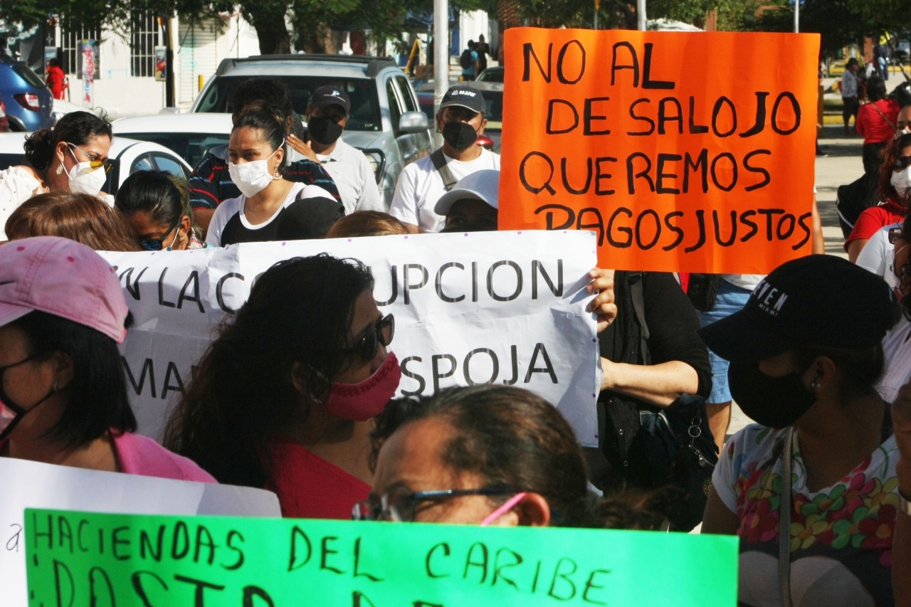 Levantan la voz por los más de 800 victimas por despojos de viviendas en Cancún