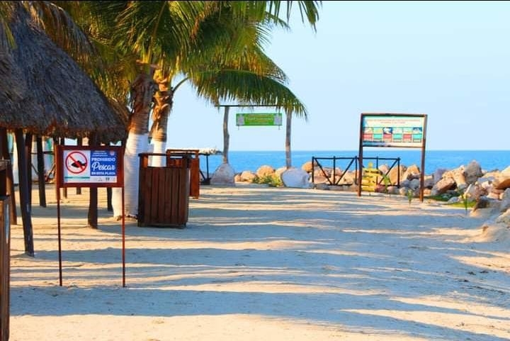 Las playas no permitirán la visita del público en general, esta indicación se realiza para evitar contagios de coronavirus, pese a que Campeche sigue en Semáforo Verde