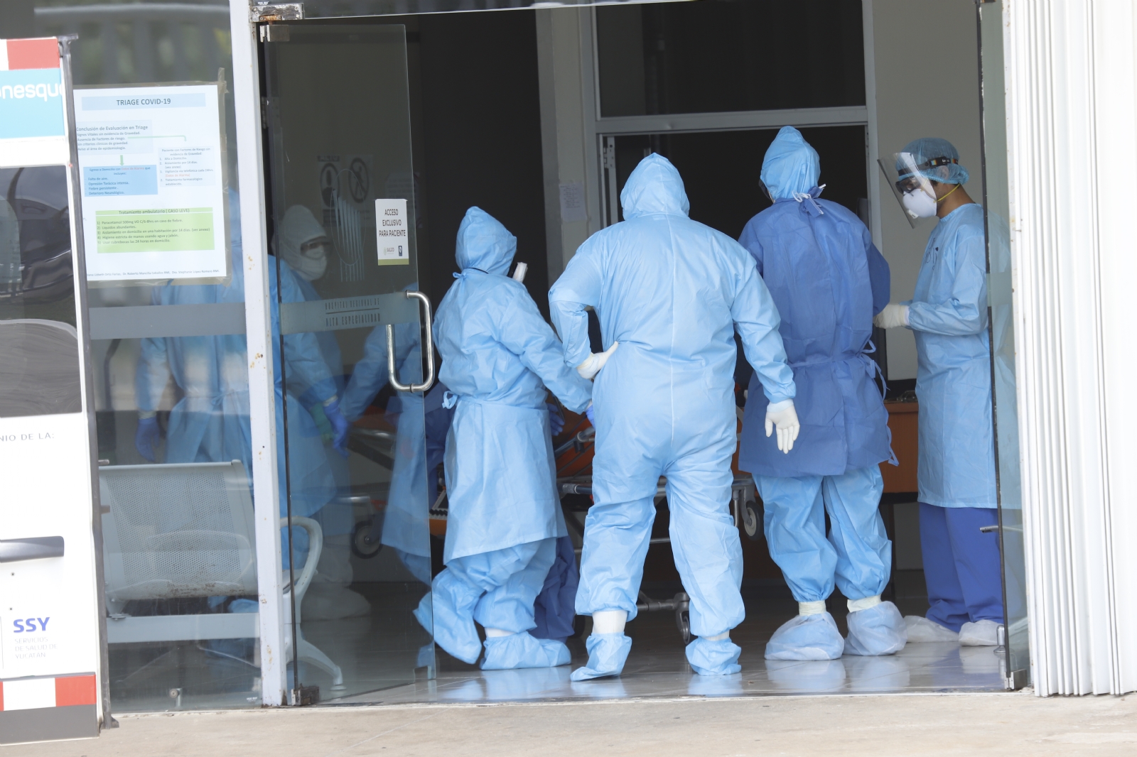 Yucatán reporta 225 pacientes hospitalizados por COVID-19