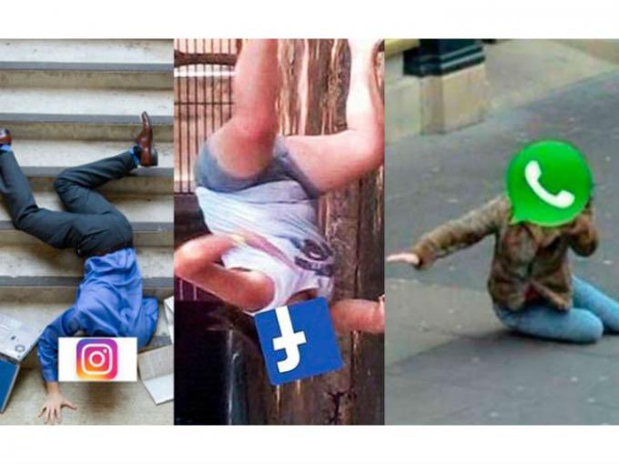 Tras caída de Facebook y WhatsApp, usuarios reaccionan con memes