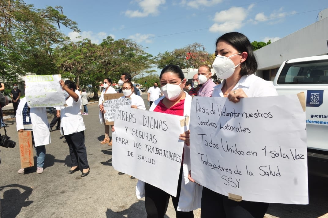 Sí se han pagado prestaciones a trabajadores de salud en Yucatán, aclaran