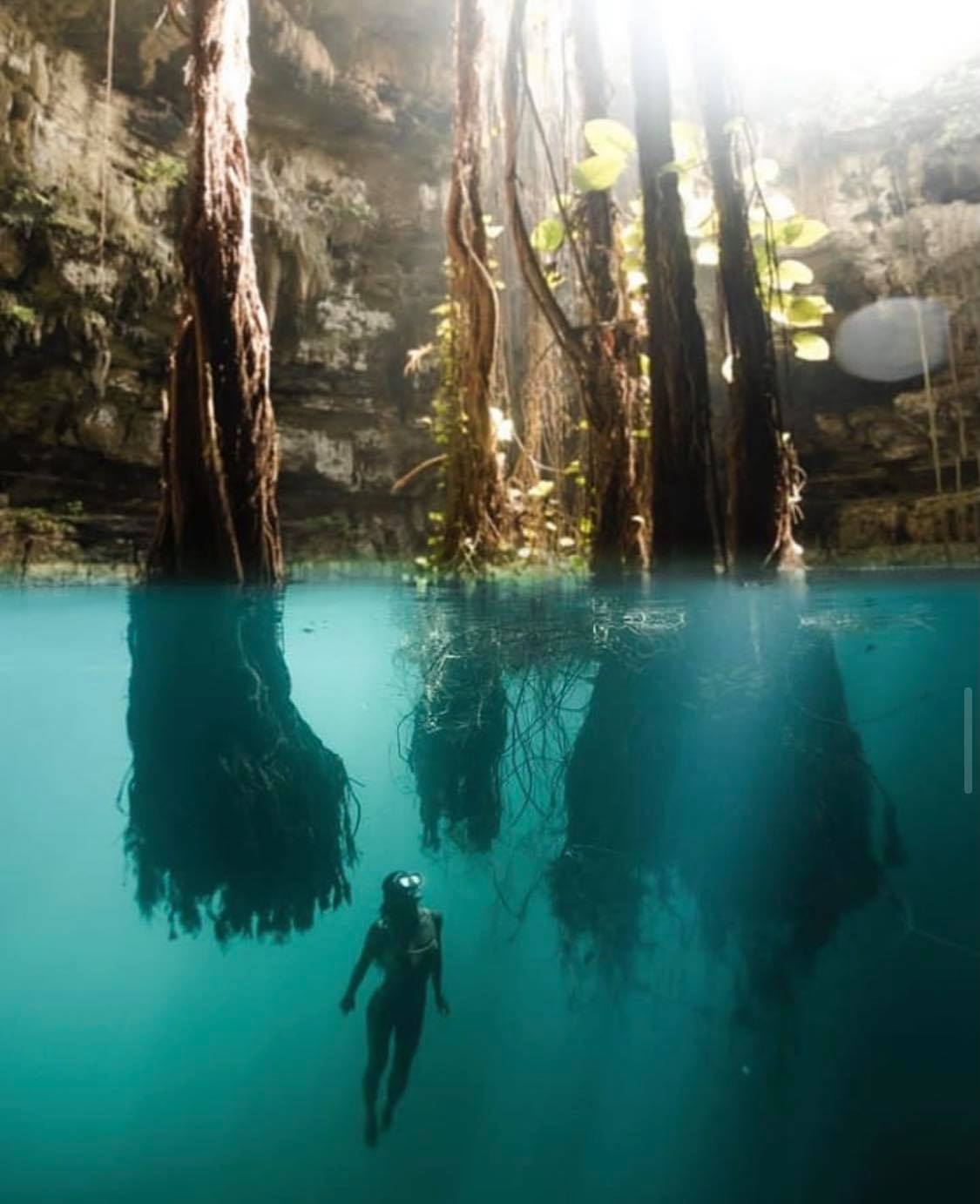 Cenote Oxman, el tesoro submarino de Valladolid en la Hacienda San Lorenzo