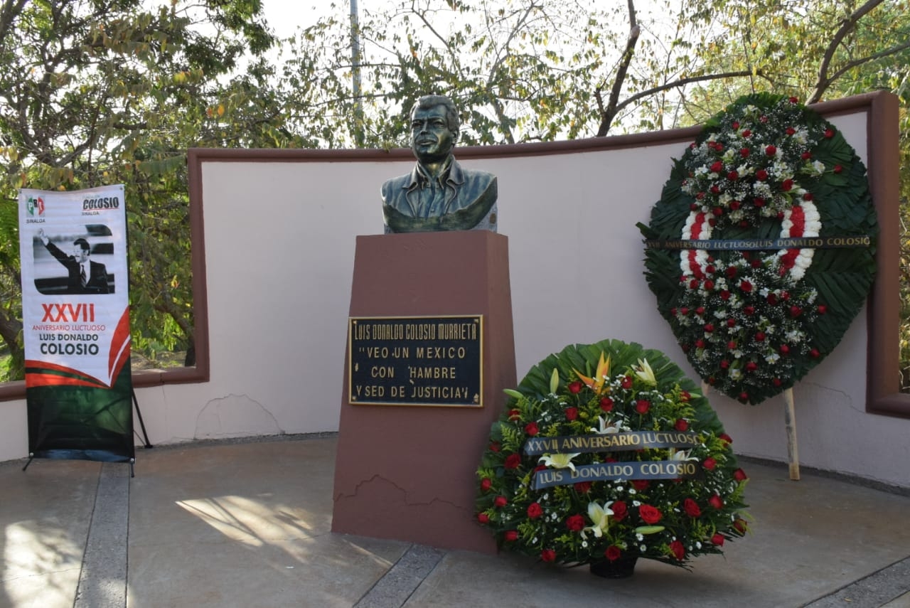 Luis Donaldo Colosio es recordado en Sinaloa con ceremonia