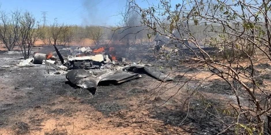 Avioneta se desploma en Hermosillo, Sonora; reportan 4 muertos