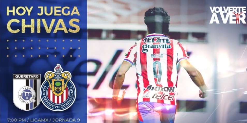 Querétaro y Chivas se enfrentan a las 19 horas en el Estadio Corregidora
