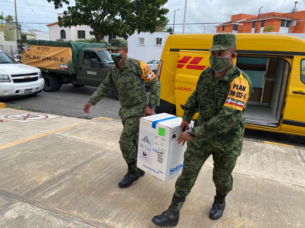 Llegan 5 mil 850 más vacunas contra la COVID-19 a Campeche