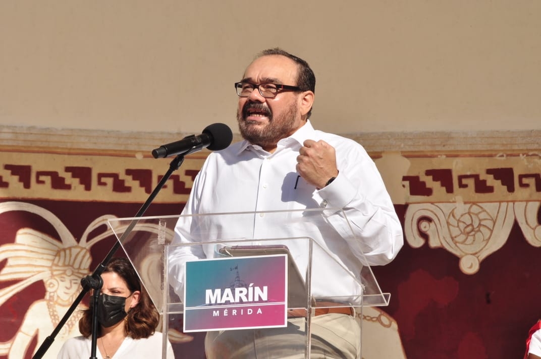 Jorge Carlos Ramírez Marín busca la unidad en Mérida: VIDEO
