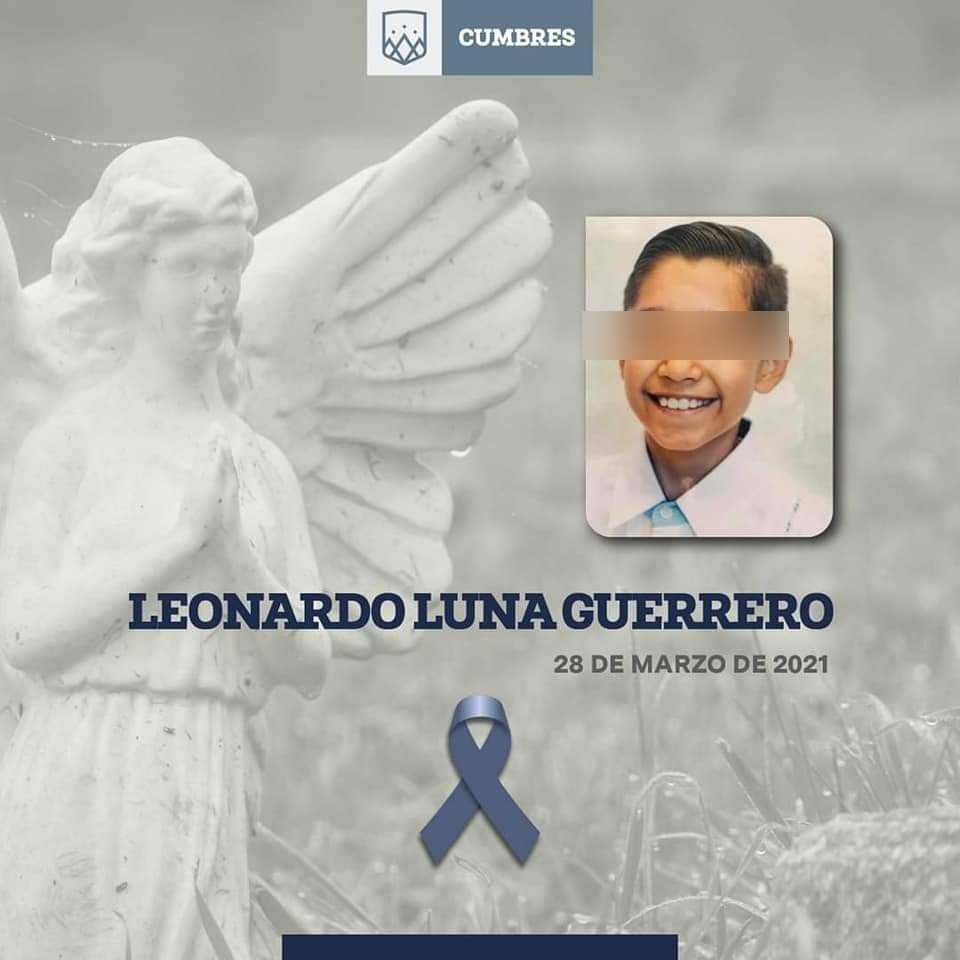 "La familia Xenses lamenta profundamente el sensible fallecimiento de Leonardo Luna Guerrero", expresan en el comunicado