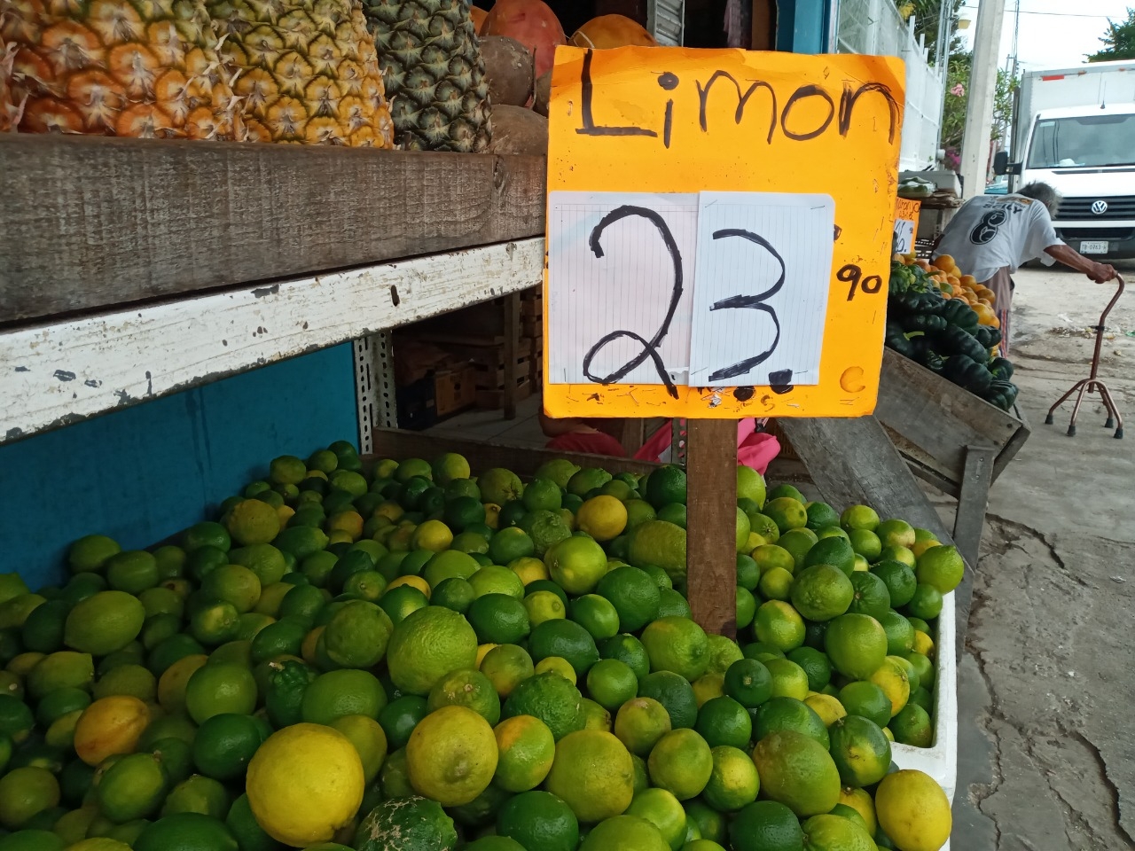 Escasez de limón en la zona sur de Quintana Roo genera alza de precio