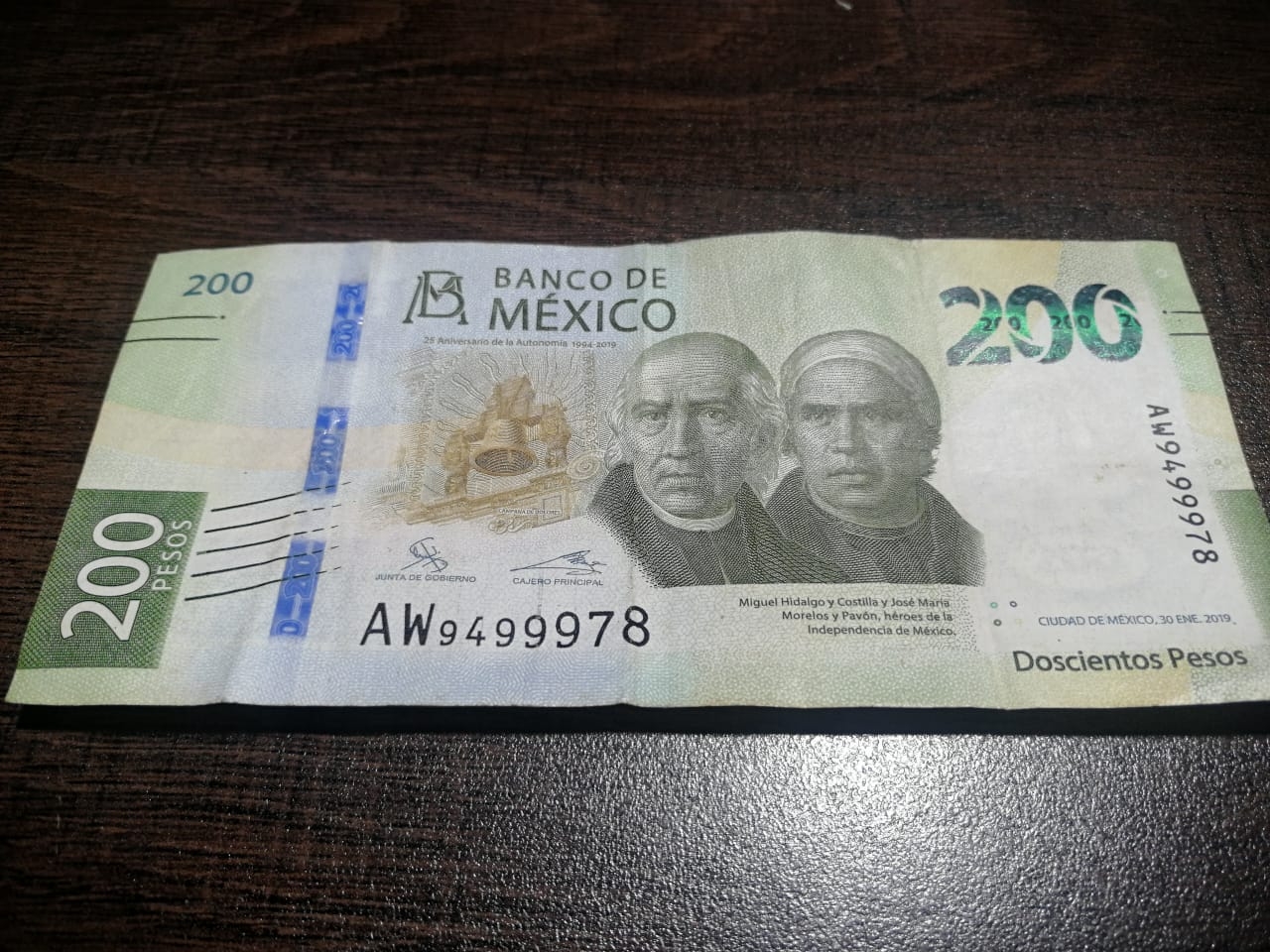 Estafan con billete falso a un comerciante en Pomuch, Campeche