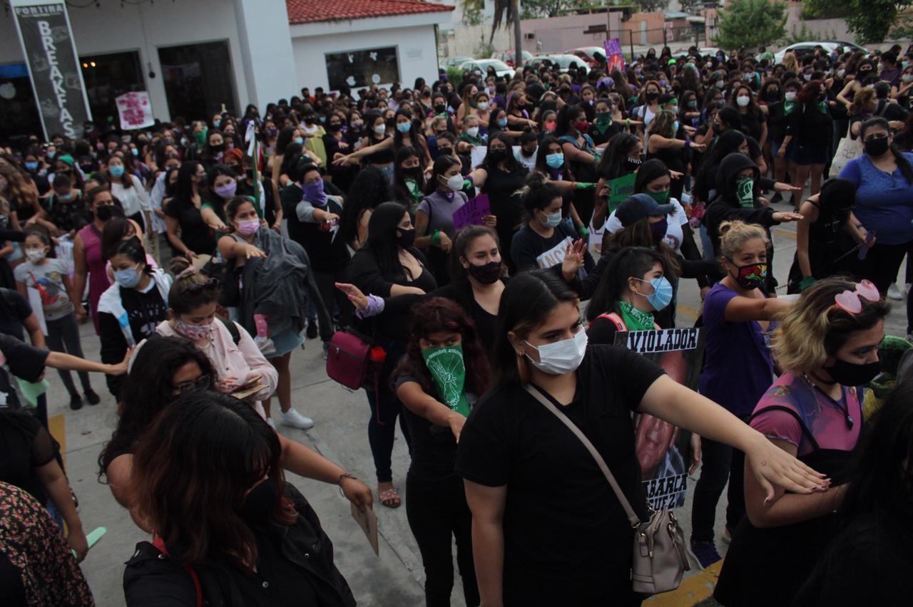 #8M2021 Así se llevaron a cabo las protestas en la Península de Yucatán: VIDEOS