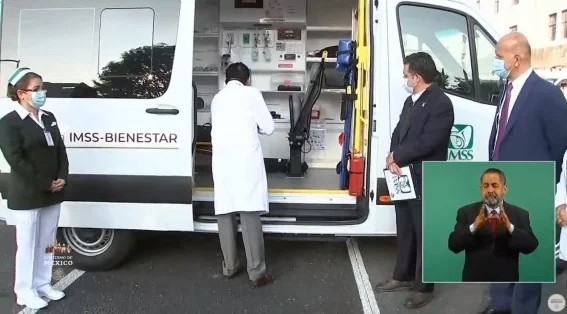Llegarán nuevas ambulancias para hospitales IMSS Bienestar en Yucatán