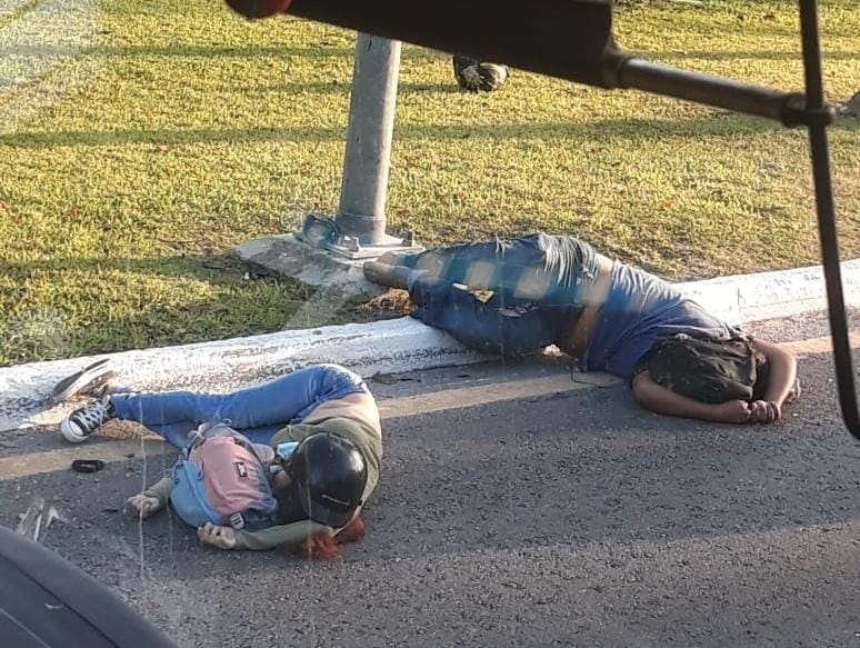 Los lesionados fueron llevados al Hospital General de Cancún