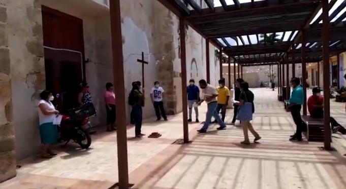 Ensayan Viacrucis para este Viernes Santo en Campeche: VIDEO