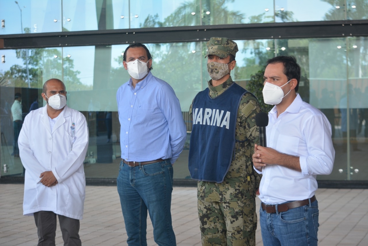 Mauricio Vila anuncia fecha de vacunación a maestros en Yucatán