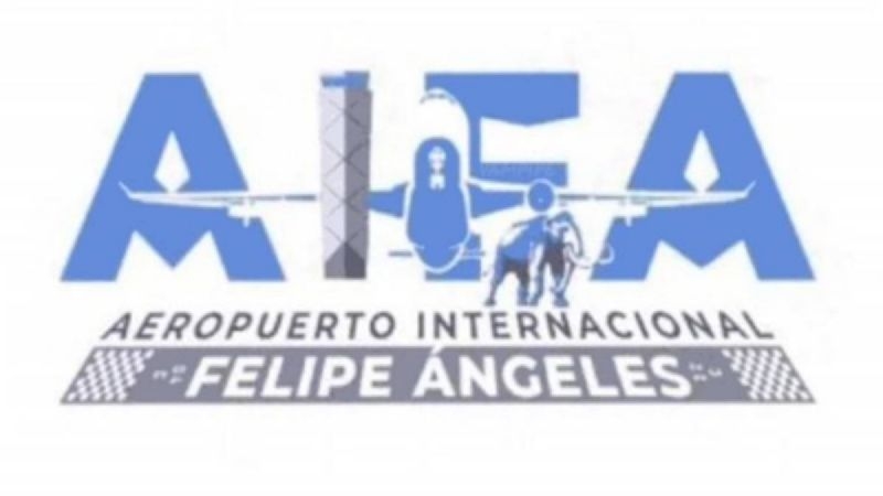 Difunden logo del Aeropuerto Felipe Ángeles y le llueven críticas en redes