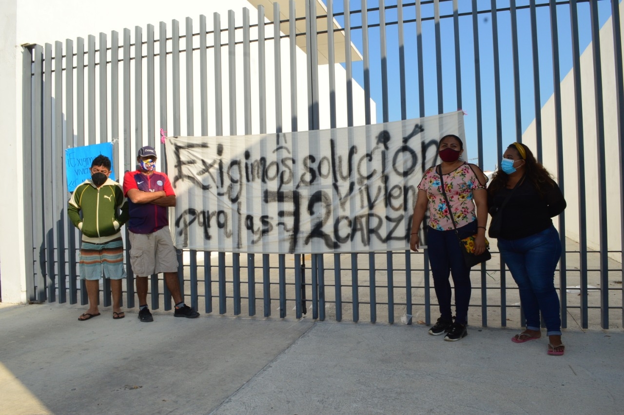 Defraudados de Carzabela niegan acercamiento con el Infonavit en Campeche