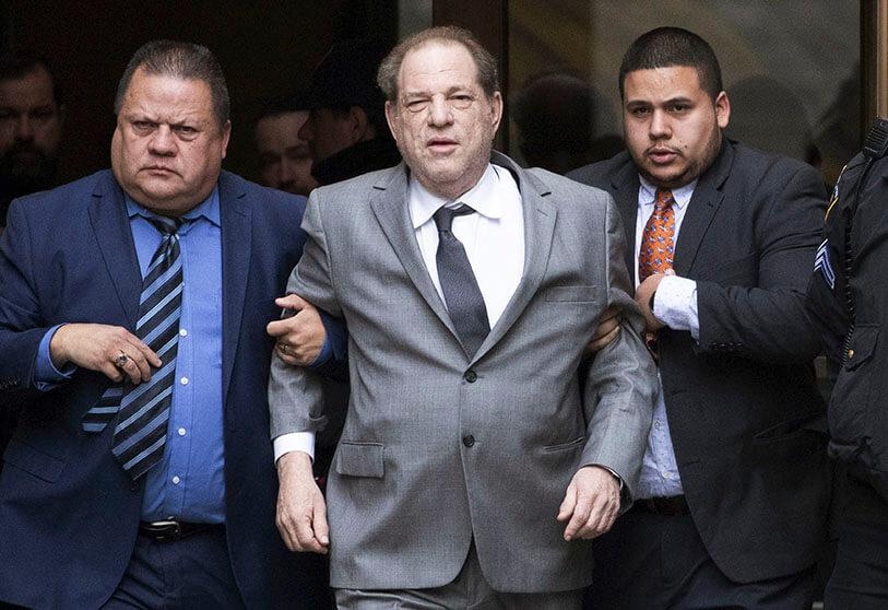 Condenan a Harvey Weinstein a 16 años de prisión en Los Ángeles