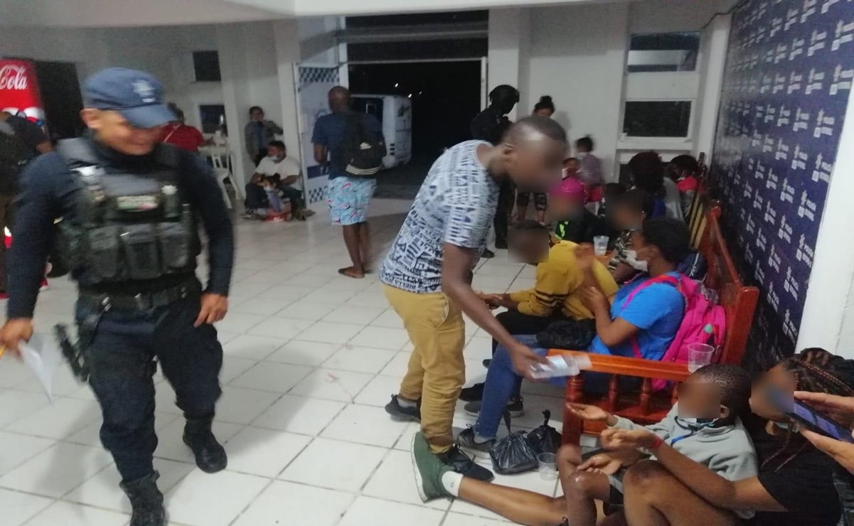 Aseguran a 149 migrantes en municipios al sur de Veracruz