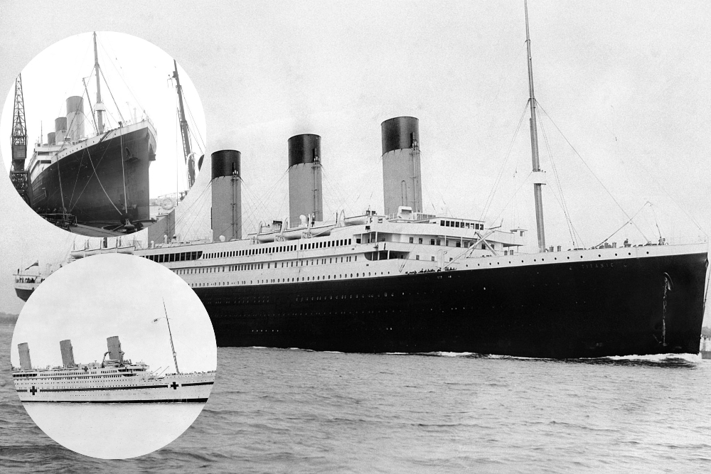 Titanic y sus hermanos poco conocidos: Olympic y Britannic
