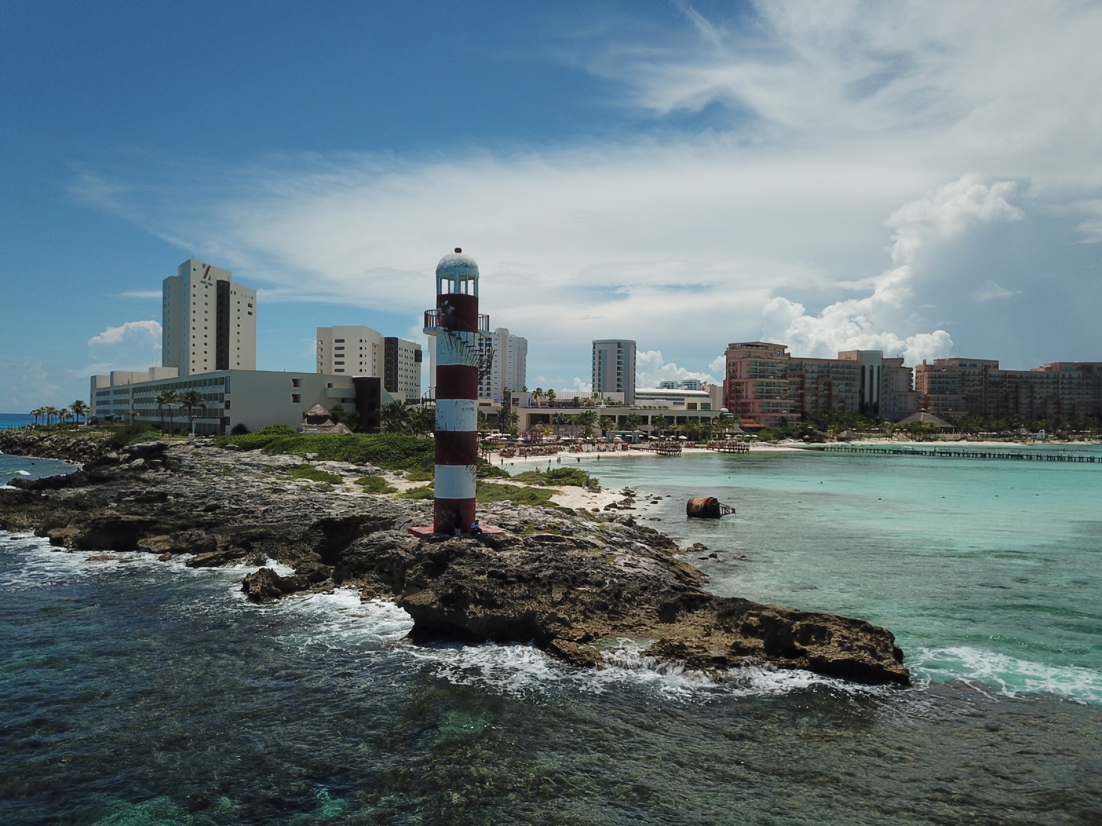 La Zona Hotelera de Cancún se llama Isla Cancún