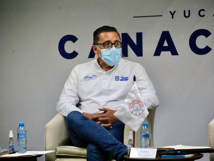 El candidato a diputado local del PAN también habló de la marca "Hecho en Yucatán"