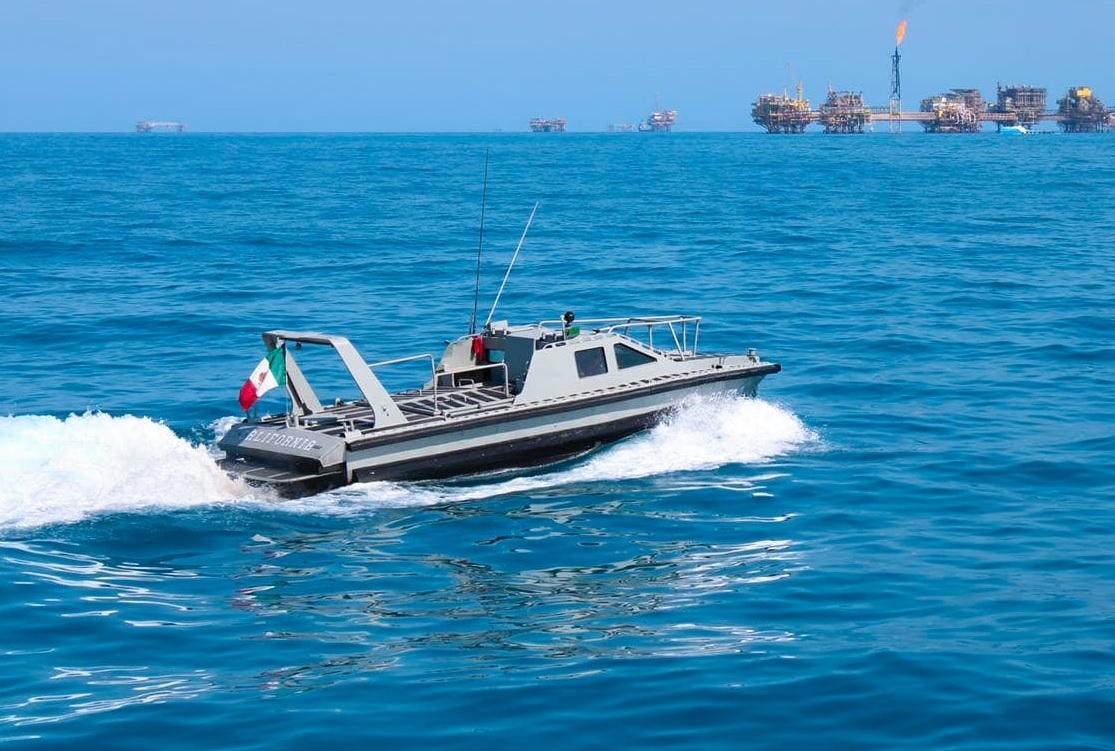 Marina interceptó barco con droga en la Sonda de Campeche, informa