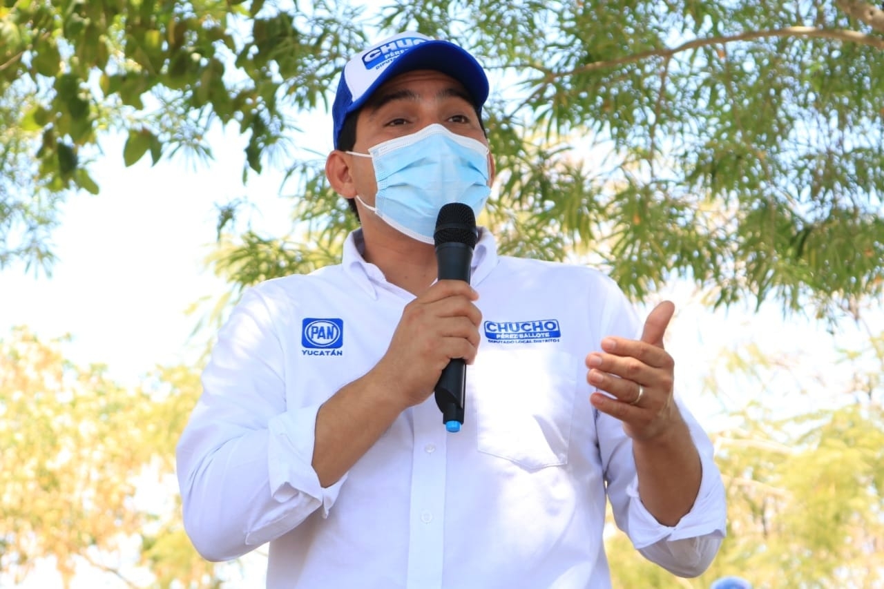 Elecciones Yucatán: Jesús Pérez Ballote se reúne con jóvenes en el sur de Mérida