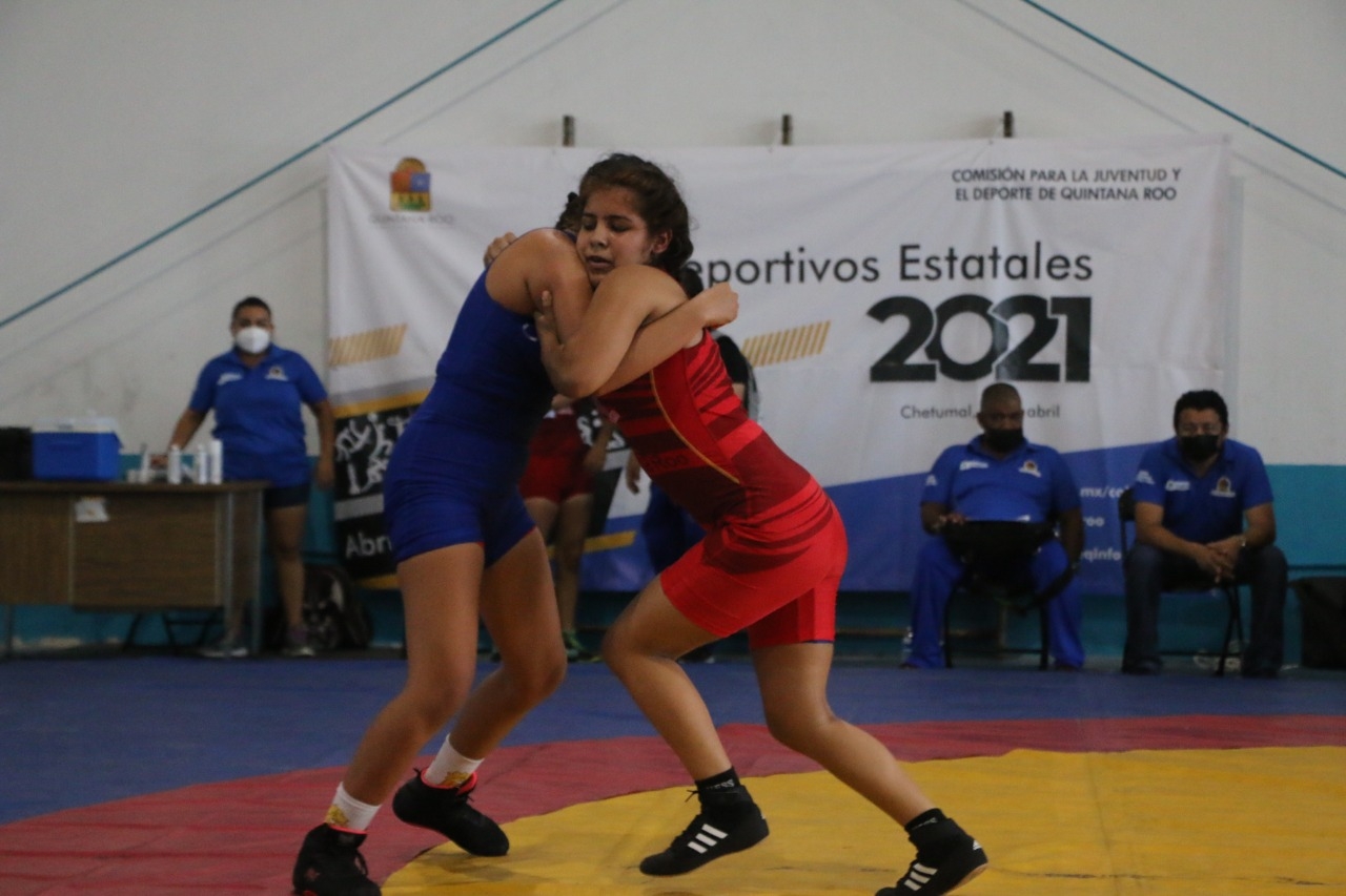 Juegos Estatales 2021: Culminan actividades de Luchas Asociadas en Quintana Roo