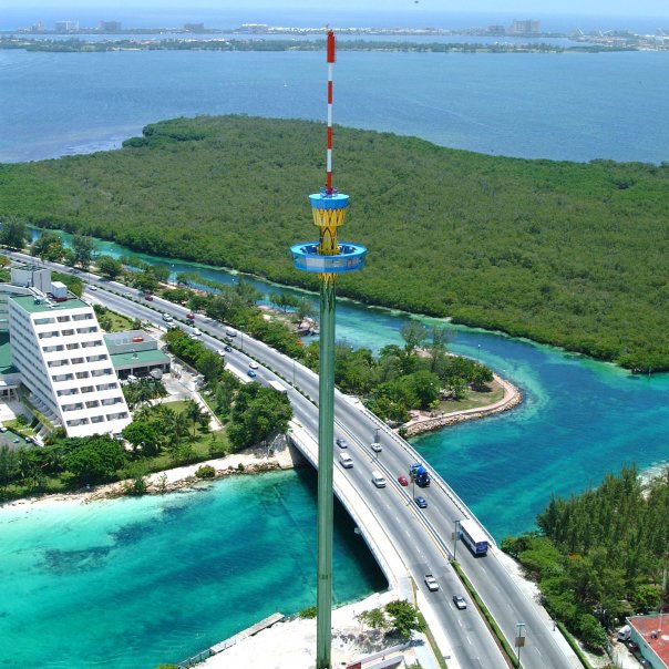 Así se vería la Laguna Nichupté en Cancún para el año 2050, según la Inteligencia Artificial: FOTOS
