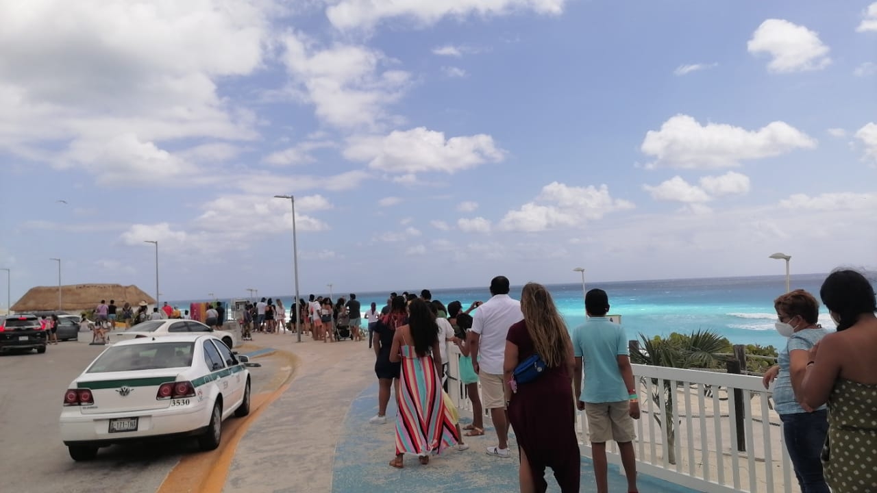 Viernes Santo 2021: Así luce Playa Delfines en la Zona Hotelera de Cancún (EN VIVO)
