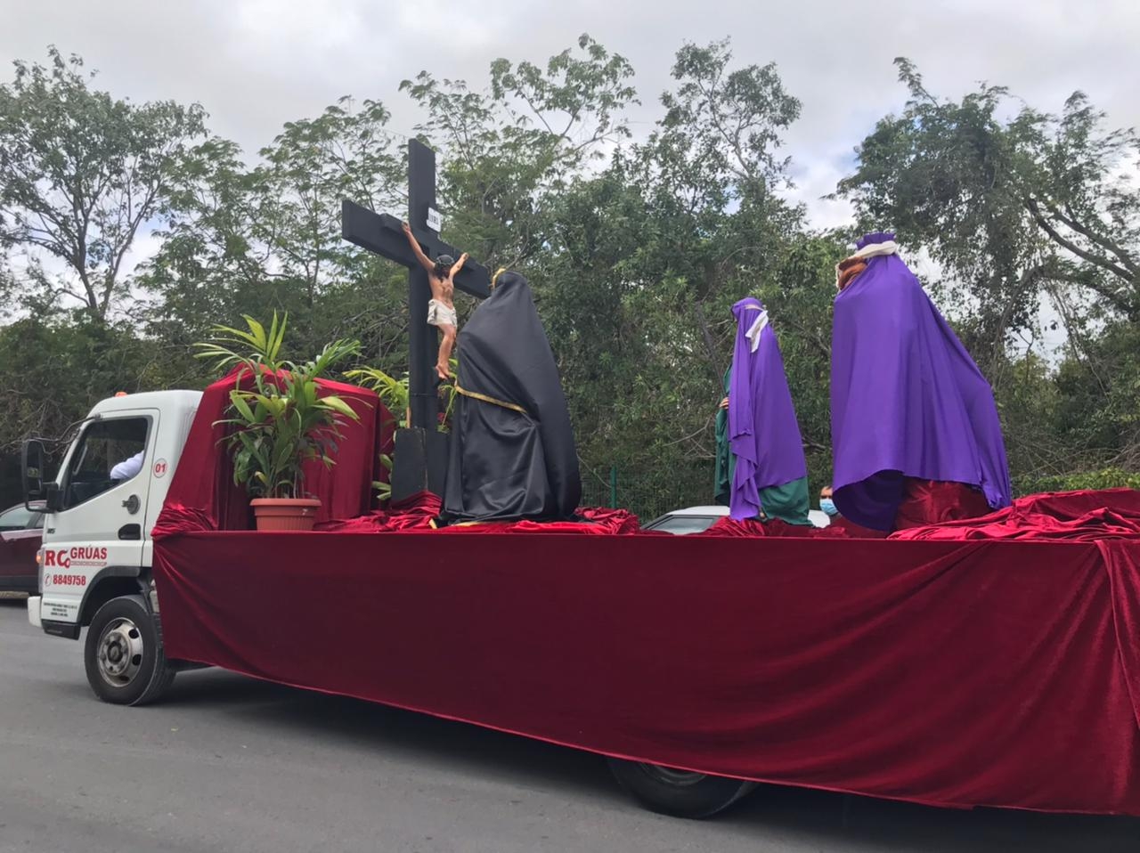 Viernes Santo 2021: Inicia la caravana del Viacrucis en Cancún (EN VIVO)