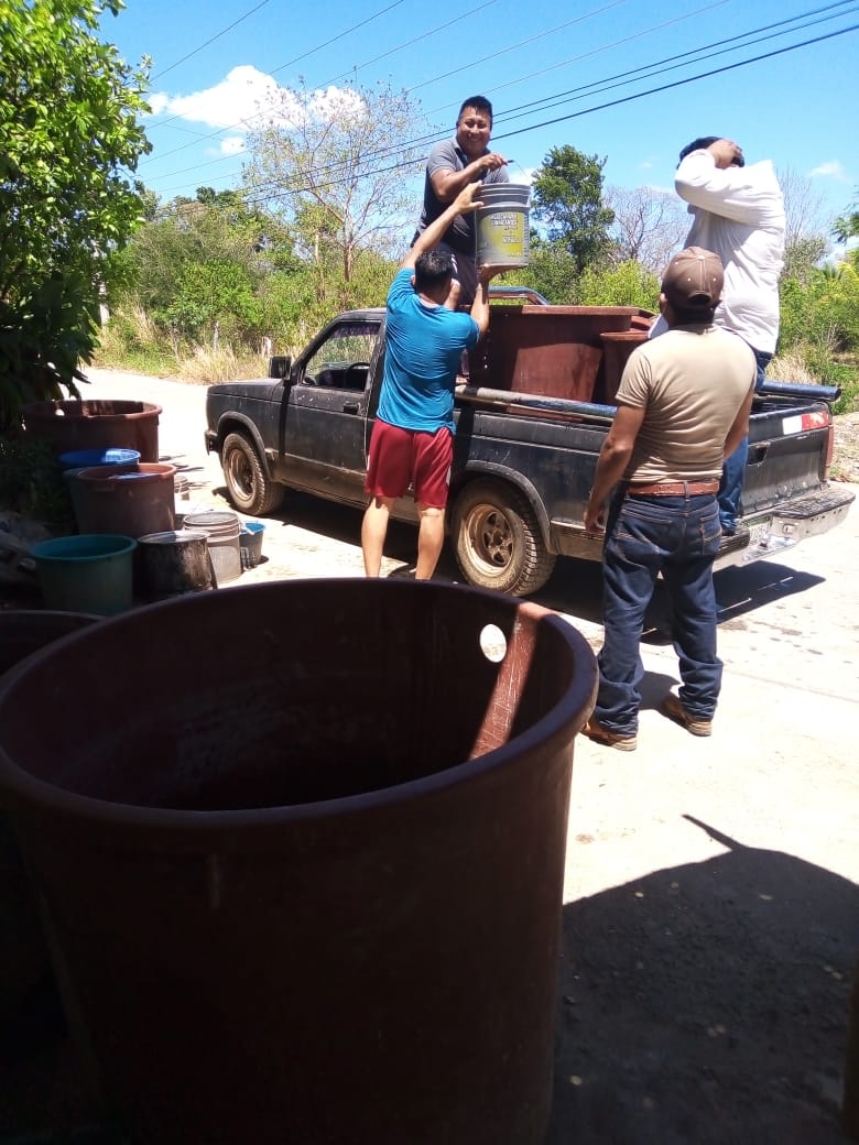 Denuncian familias dos meses sin agua, Ayuntamiento de Tenabo no brinda atención