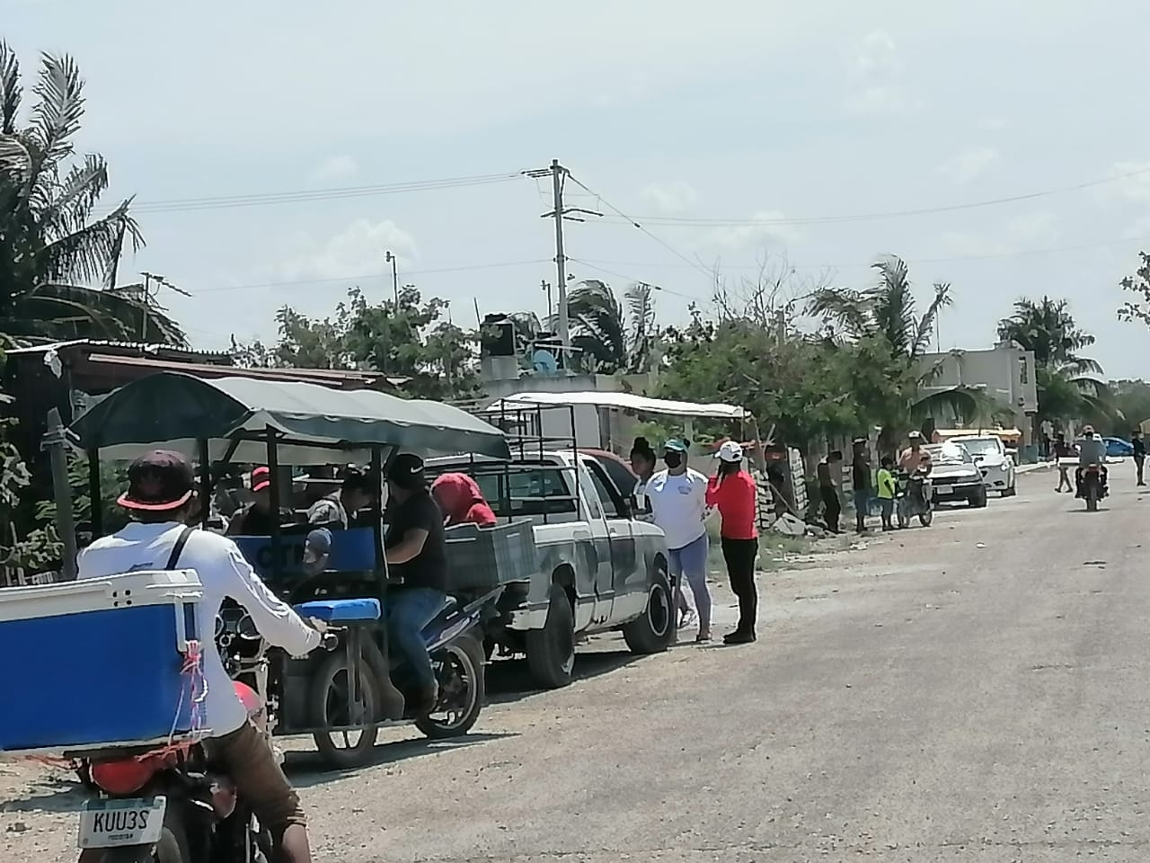 Desalojo en Flamboyanes, Progreso desata enfrentamientos