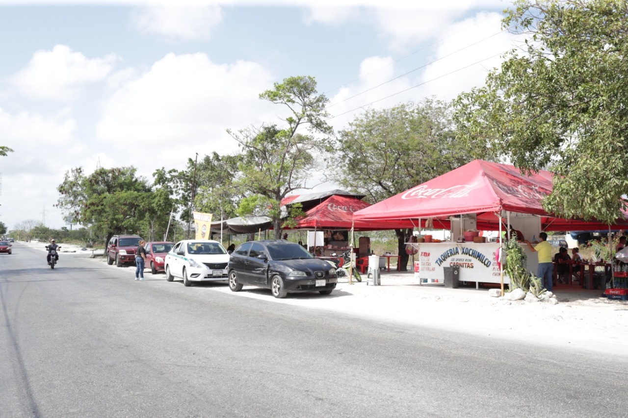Construcción de ciclovía en 'Parque de la Equidad' afecta negocios de cancunenses