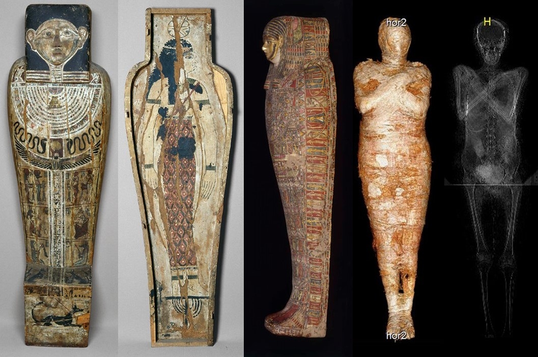 Científicos descubren una momia egipcia embarazada, única en el mundo