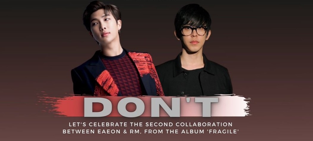 Los cantantes de K-pop eAeon y RM de BTS estrenan video de la canción 'Don't'