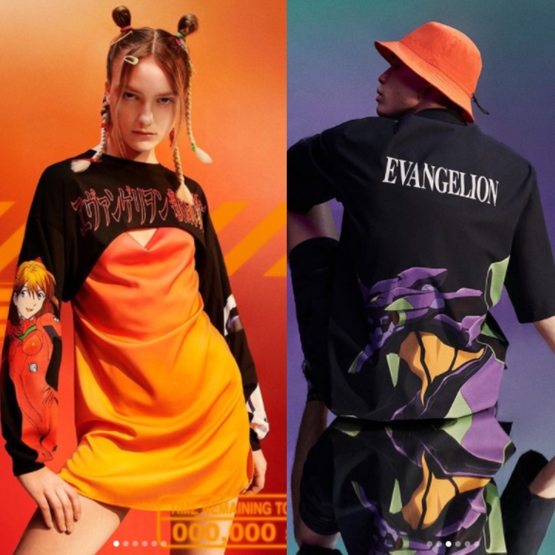 Bershka lanza colección de ropa del anime 'Evangelion' y las redes enloquecen