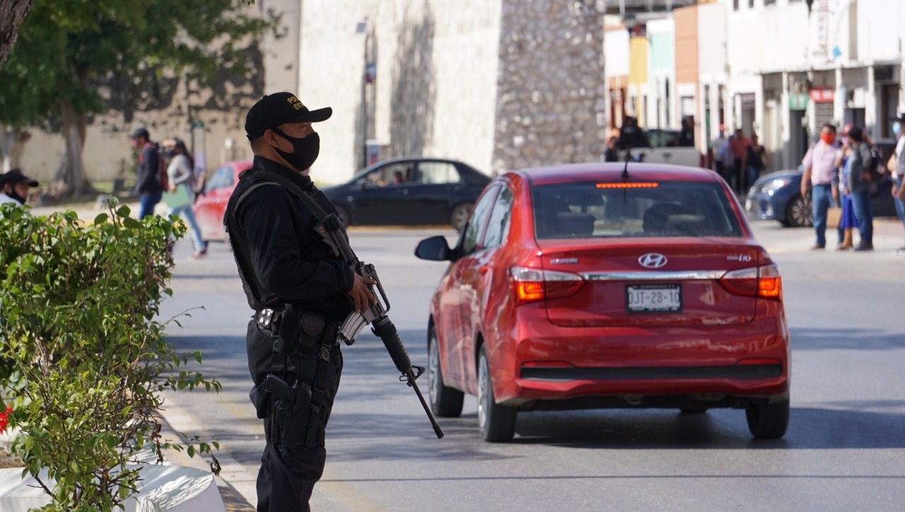 Seis personas fueron detenidas con arsenal y enervantes en Campeche