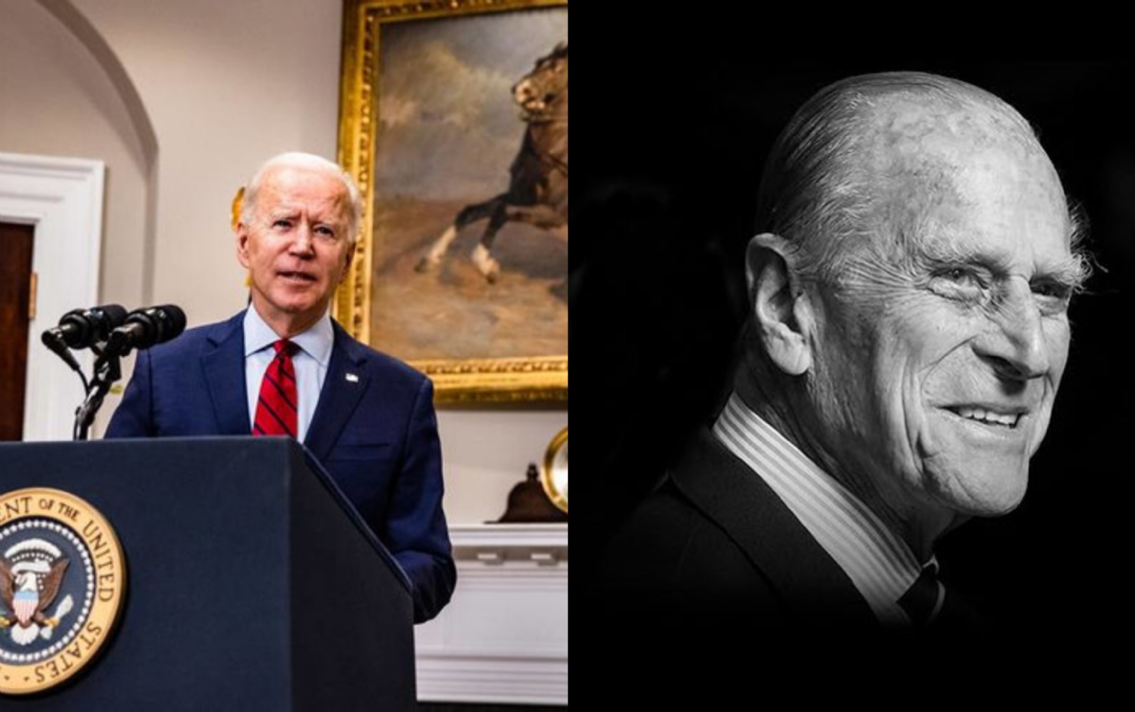 Joe Biden se despide del príncipe Felipe con un mensaje en Twitter