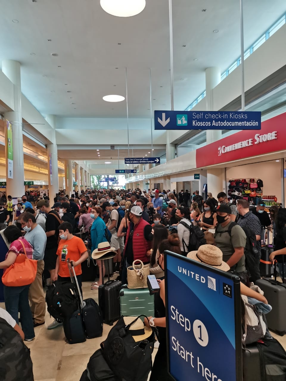 Se registran 20 conexiones aéreas desde Estados Unidos al aeropuerto de Cancún