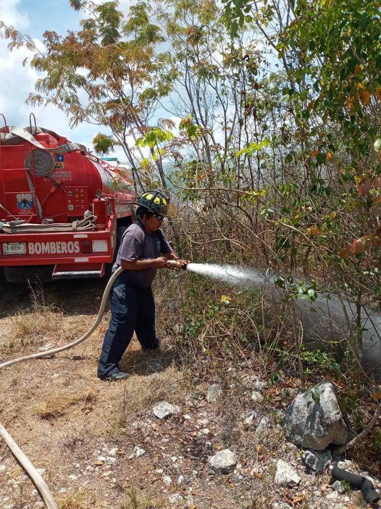 Quemas de basura podrían causar incendios forestales en Cozumel