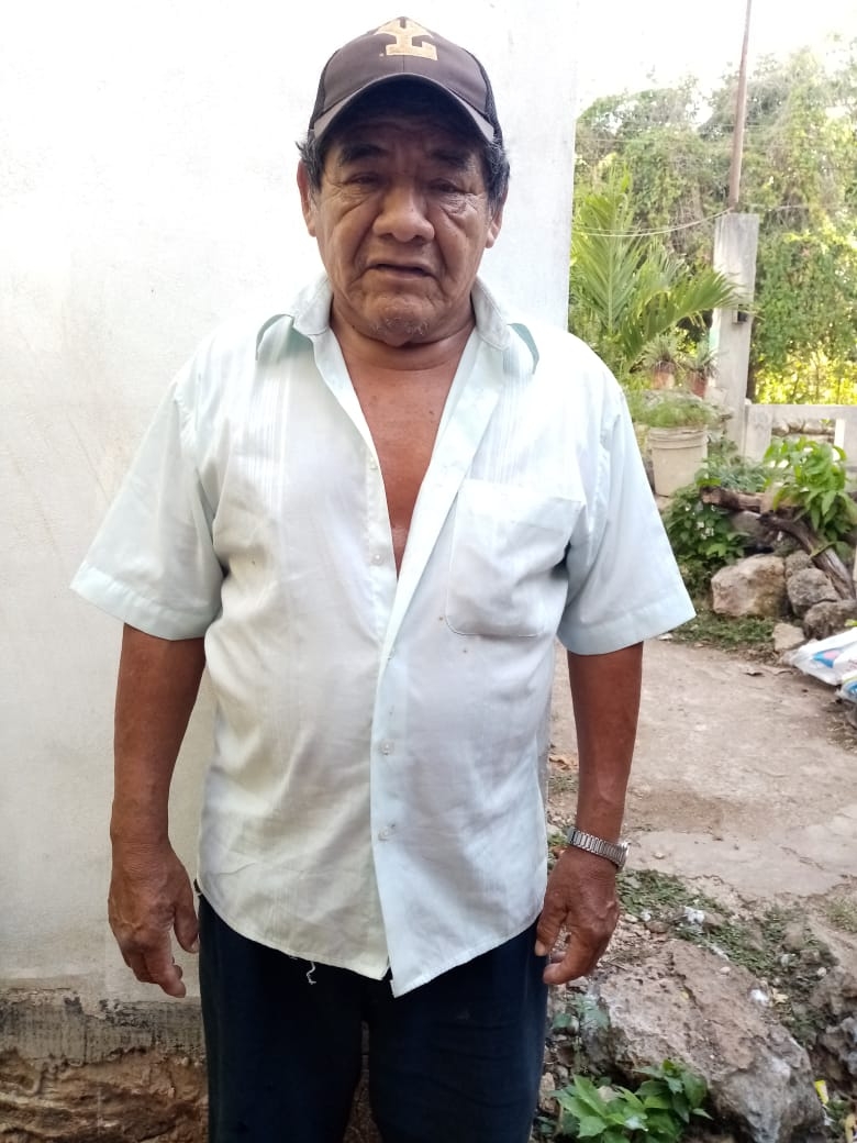 Fue trasladado a un hospital de Mérida debido a que padecía de diabetes
