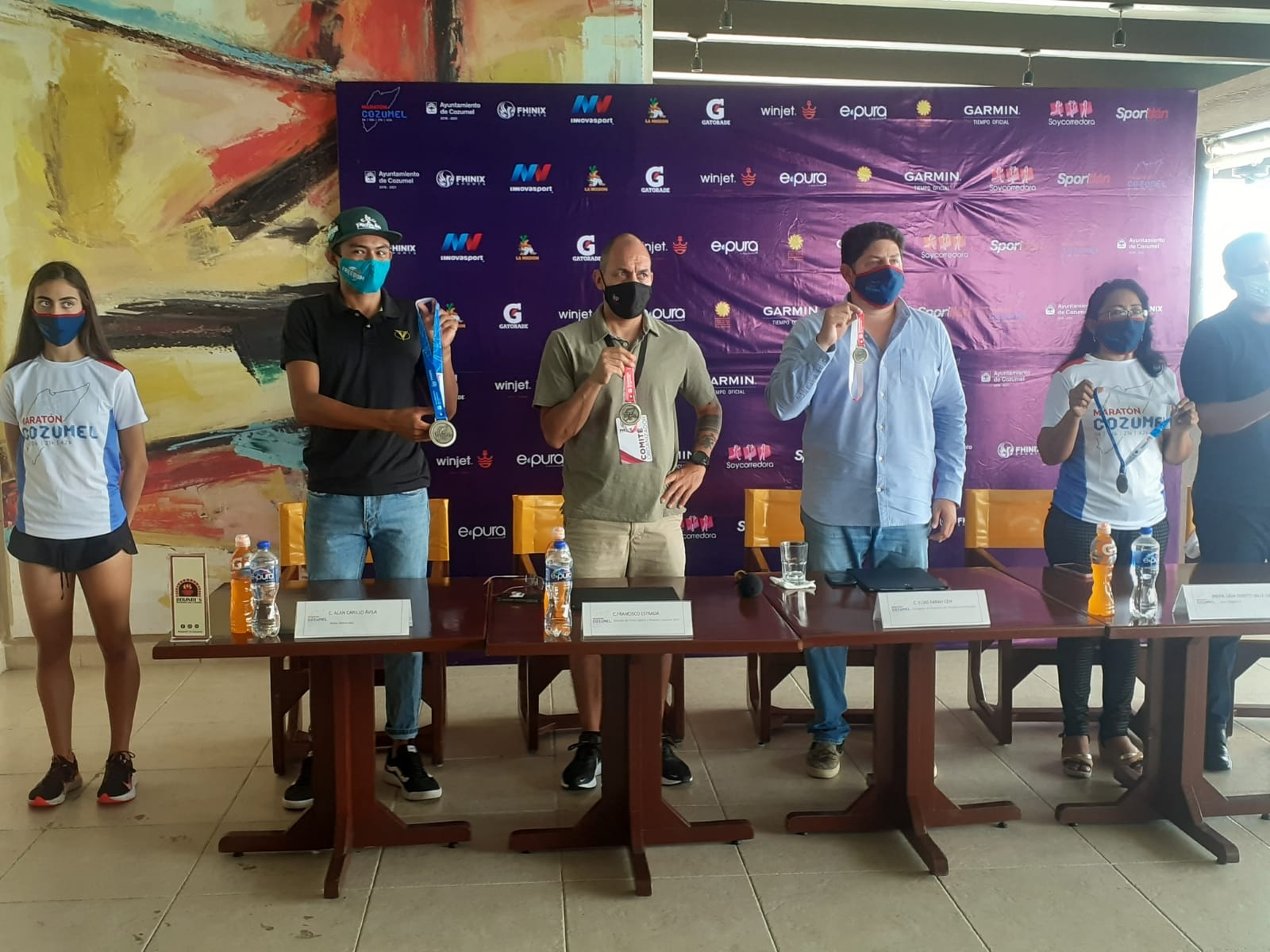 Maratones dejarán derrama económica de 70 mdp durante este fin de semana en Cozumel