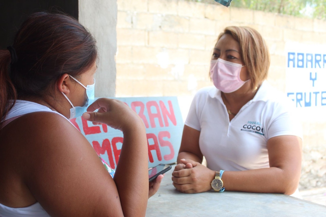 Elecciones Yucatán: Manuelita Cocom legislará más y mejores apoyos a policías