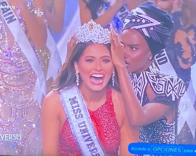 Andrea Meza se corona como Miss Universo 2021