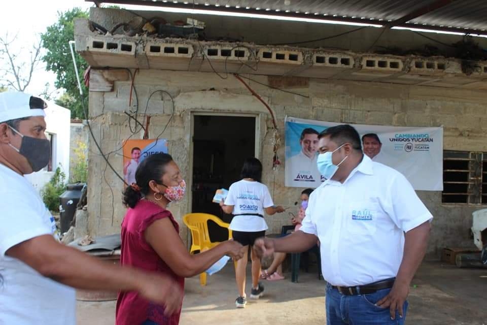 Elecciones Yucatán: Raúl Romero se compromete a gestionar para todos por igual