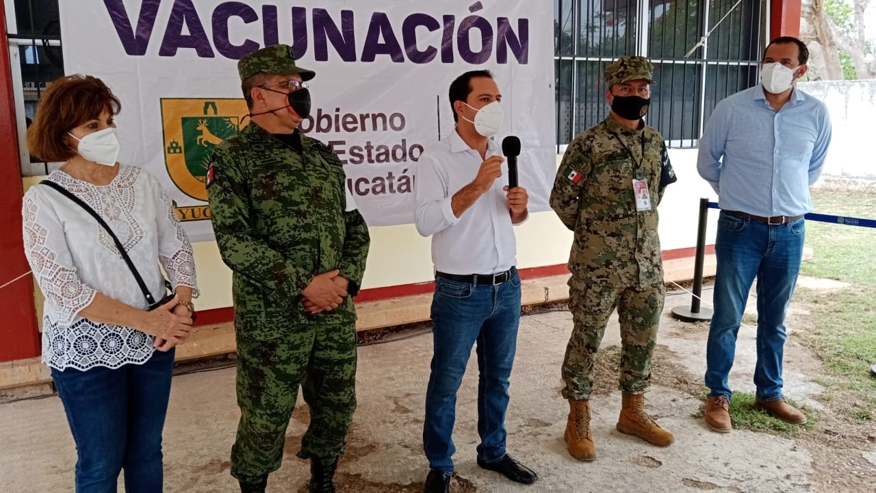 Mauricio Vila destaca récord de vacunación en Yucatán