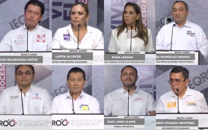 Elecciones Quintana Roo: Candidatos de Benito Juárez repiten propuestas y olvidan debatir